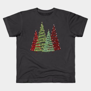 Christmas trees Kids T-Shirt